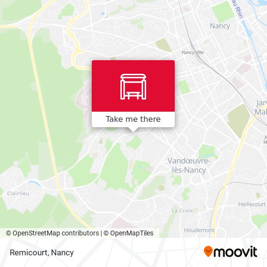 Remicourt map