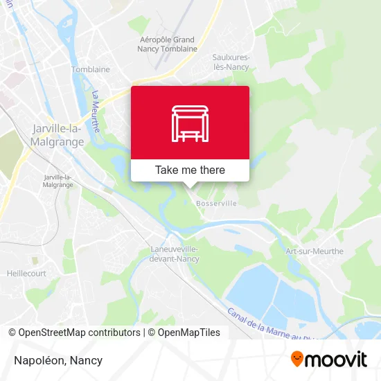 Napoléon map