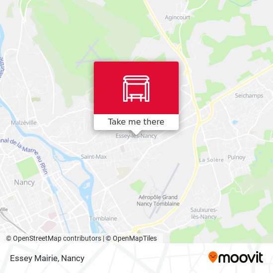 Essey Mairie map