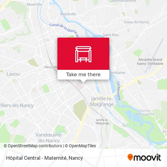 Hôpital Central - Maternité map