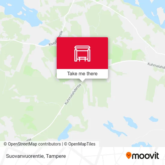 Suovanvuorentie map