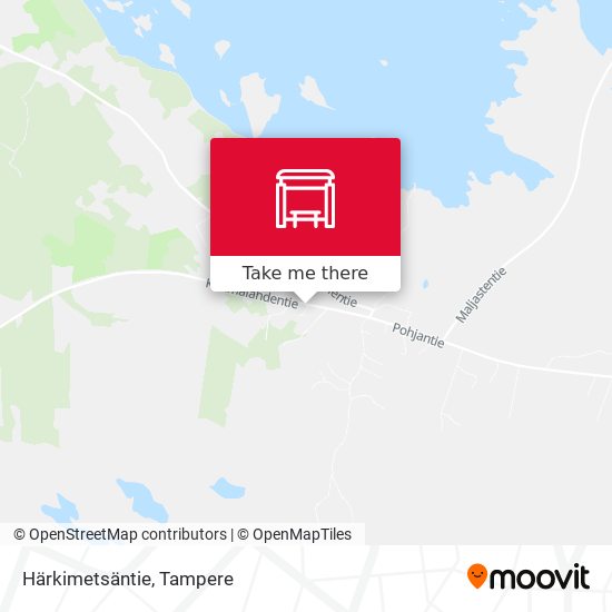 Härkimetsäntie map