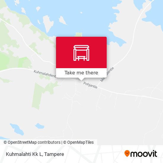 Kuhmalahti Kk L map