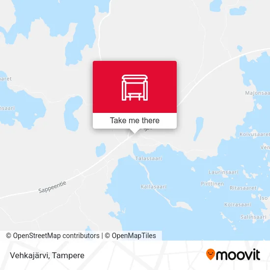 Vehkajärvi map