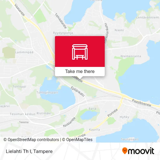 Lielahti Th I map