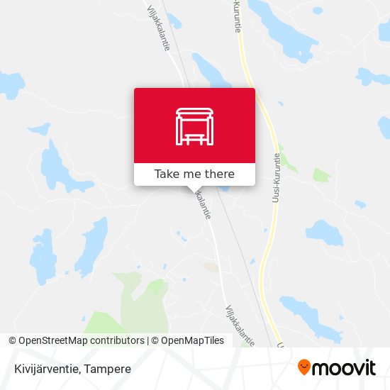 Kivijärventie map