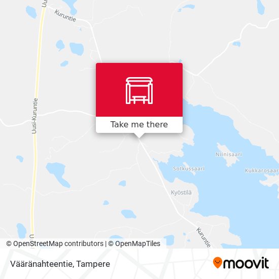Vääränahteentie map