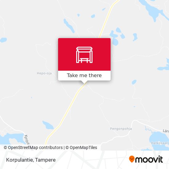 Korpulantie map