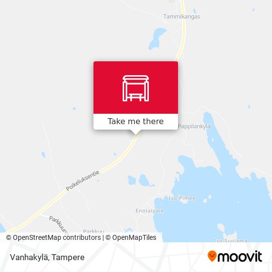 Vanhakylä map