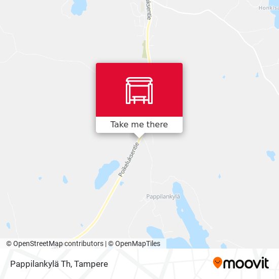 Pappilankylä Th map