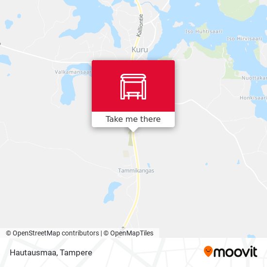 How to get to Hautausmaa in Kuru by Bus?