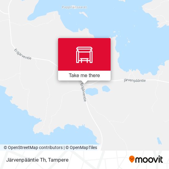 Järvenpääntie Th map