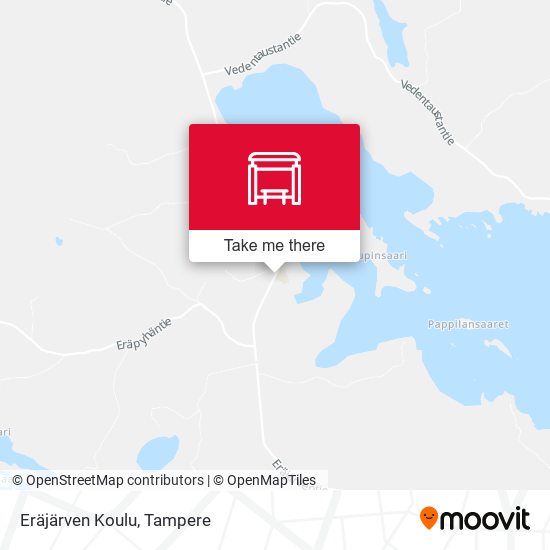 Eräjärven Koulu map