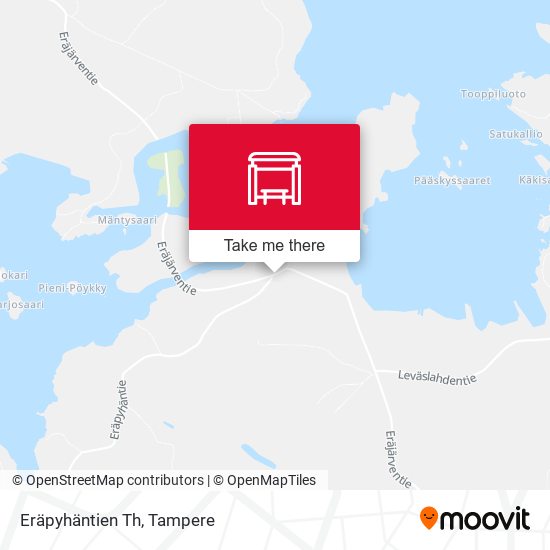 Eräpyhäntien Th map