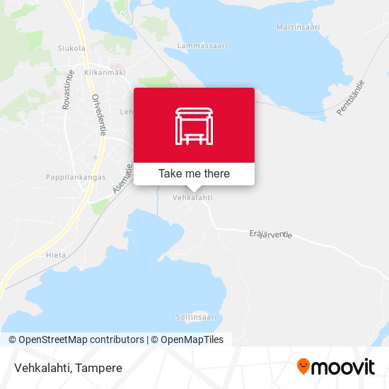 Vehkalahti map