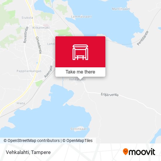 Vehkalahti map