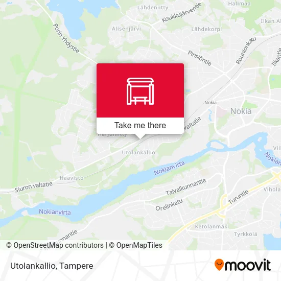 Utolankallio map