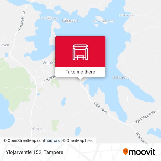 Ylöjärventie 152 map