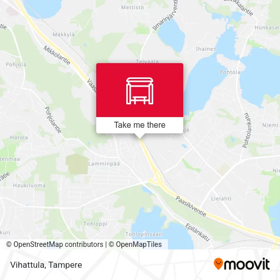 Vihattula map