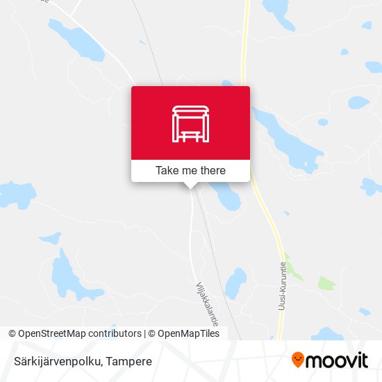 Särkijärvenpolku map
