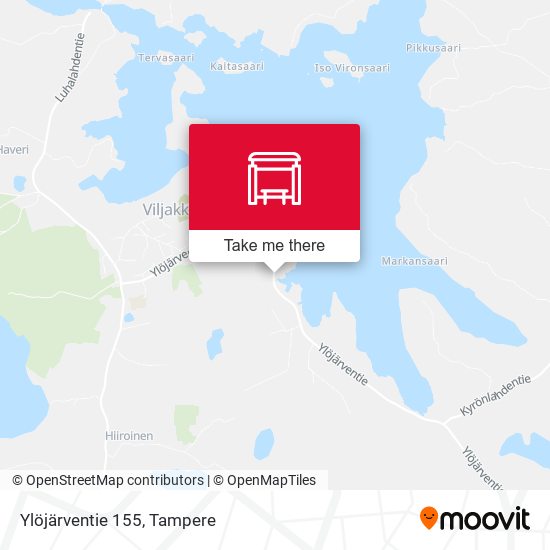 Ylöjärventie 155 map