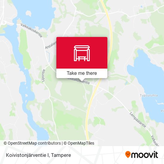 Koivistonjärventie I map