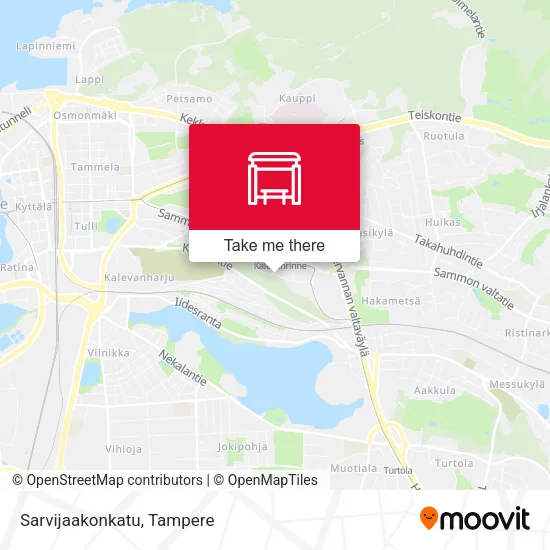 Sarvijaakko Street map