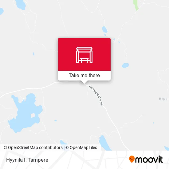Hyynilä I map