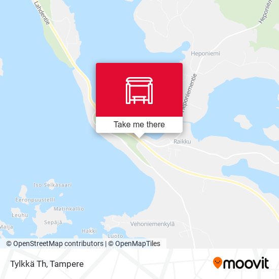 Tylkkä Th map