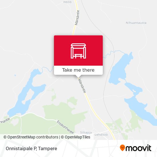 How to get to Onnistaipale P in Orivesi by Bus?