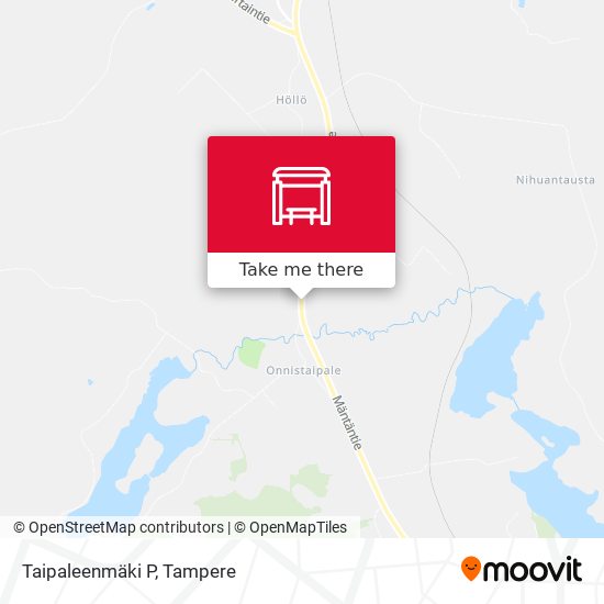 Taipaleenmäki P map