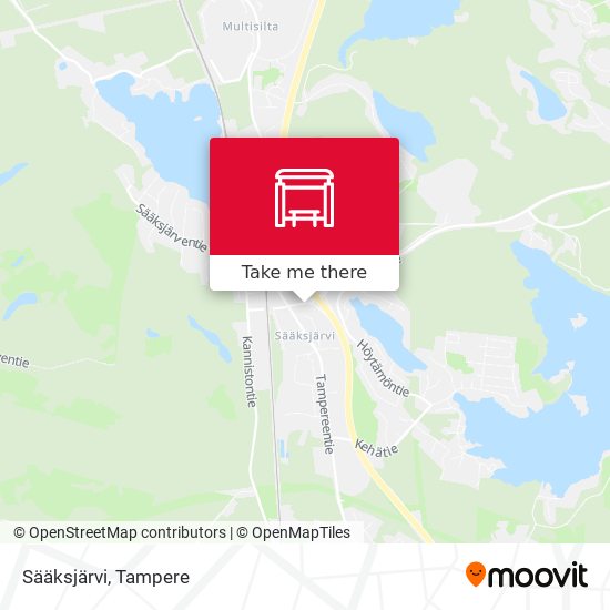 Sääksjärvi map