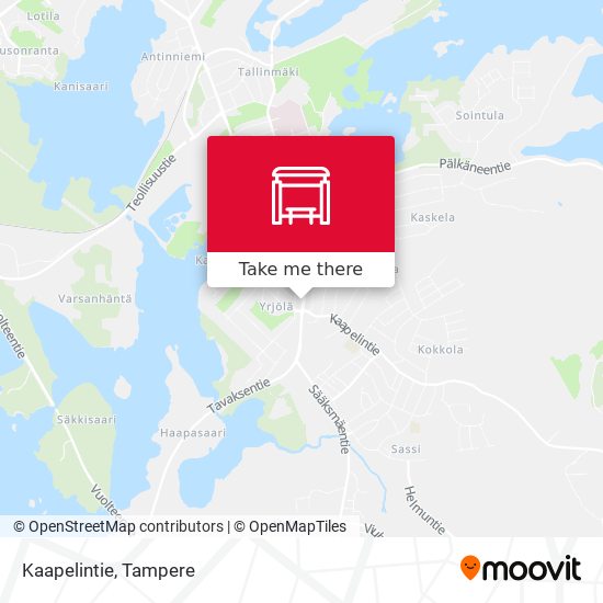 Kaapelintie map