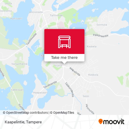 Kaapelintie map