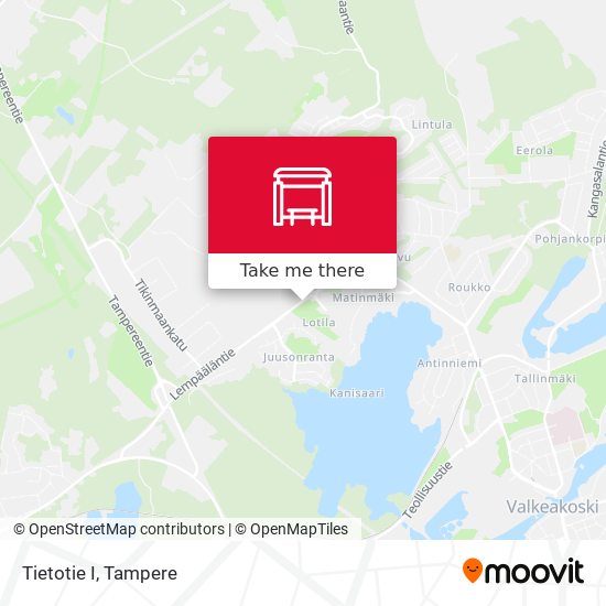 Tietotie I map