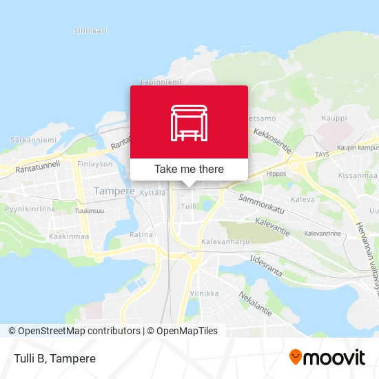 Tulli B map