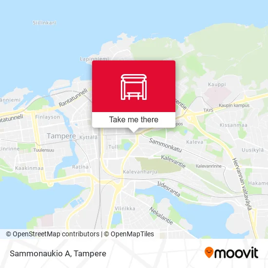 Sammonaukio A map