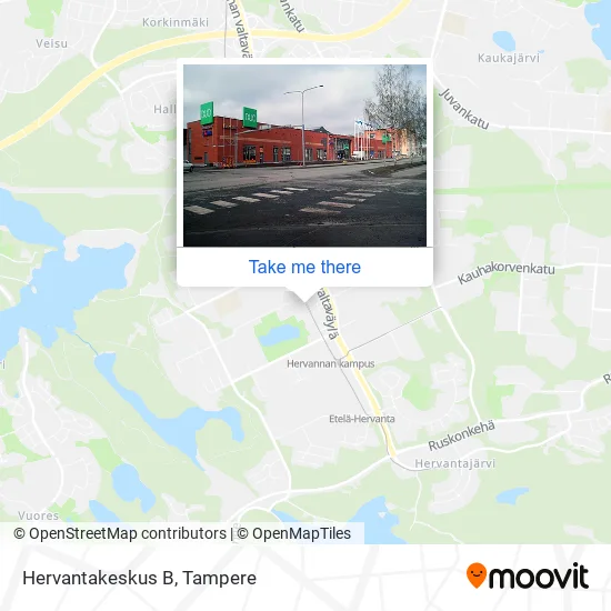 Hervantakeskus B map