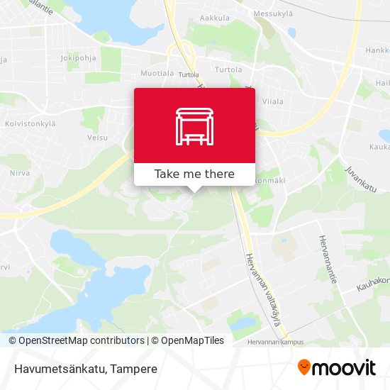 Havumetsänkatu map