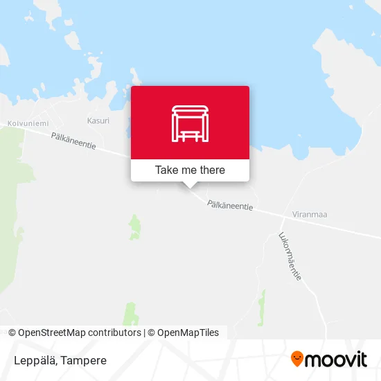 Leppälä map