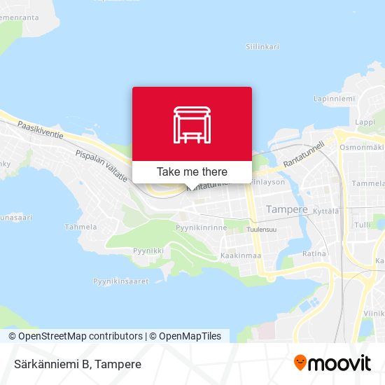 Särkänniemi B map