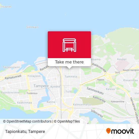 Tapionkatu map