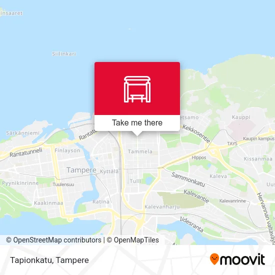 Tapionkatu map