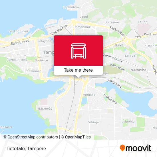 Tietotalo map