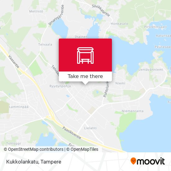 Kukkolankatu map