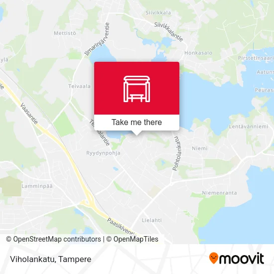 Viholankatu map