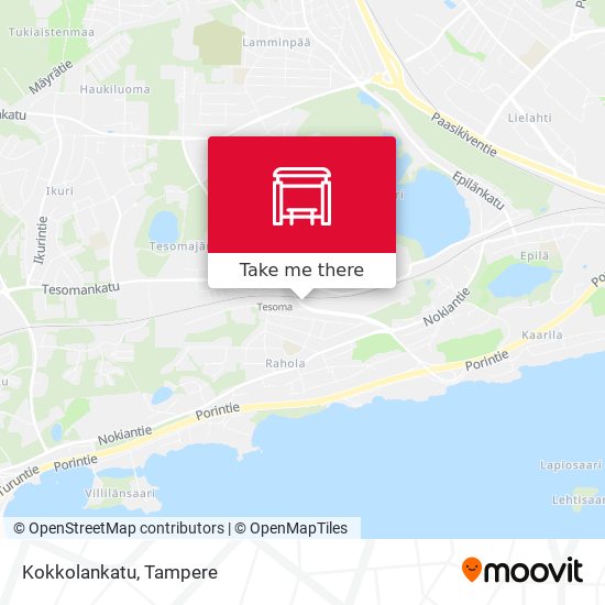 Kokkolankatu map