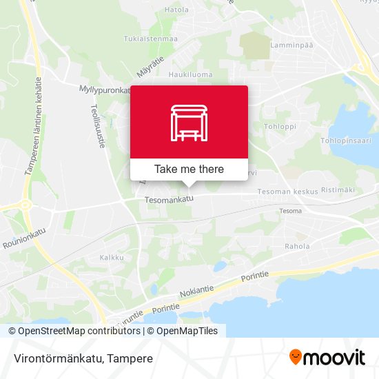 Virontörmänkatu map