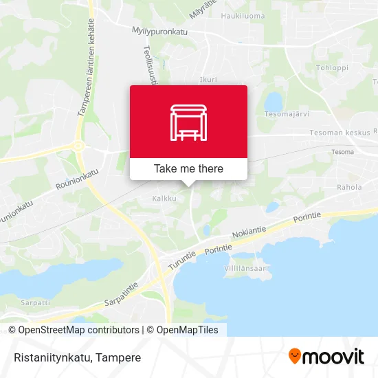 Ristaniitty Street map