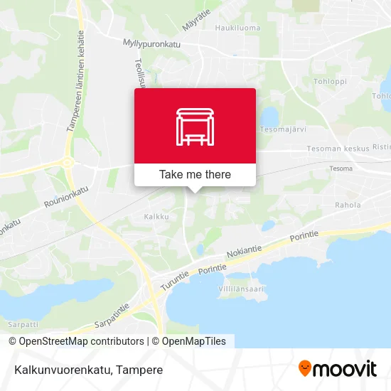 Kalkunvuorenkatu map